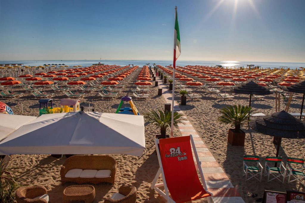 La Miglior spiaggia per famiglie a Rimini